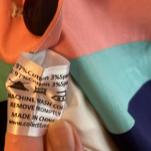 Collectif Camilla Candy Stripes Skirt - Picture 9 of 11